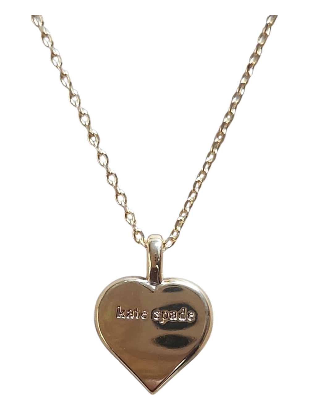 Kate Spade NWT Take Heart Pendant Necklace - Picture 2 of 5